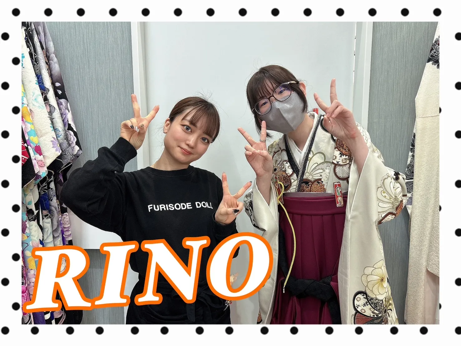 【TAKAZEN橿原店】8日♡2025年卒業のレトロ袴の姫ちゃん&2025年成人の可愛い千鳥格子柄お振袖姫ちゃんたち♡