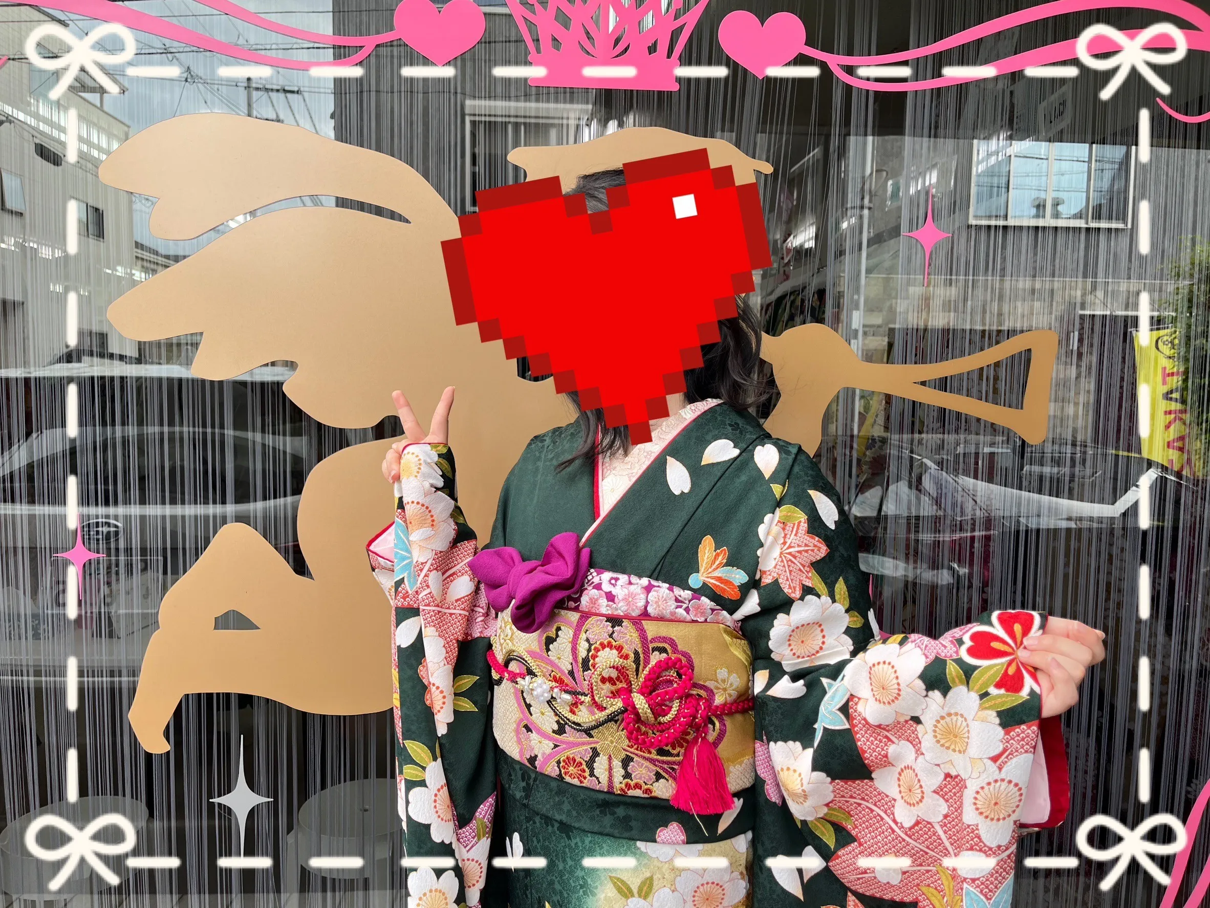 振袖 レンタル 奈良 前撮り 正統派古典 緑/グリーン 大人っぽい 豪華