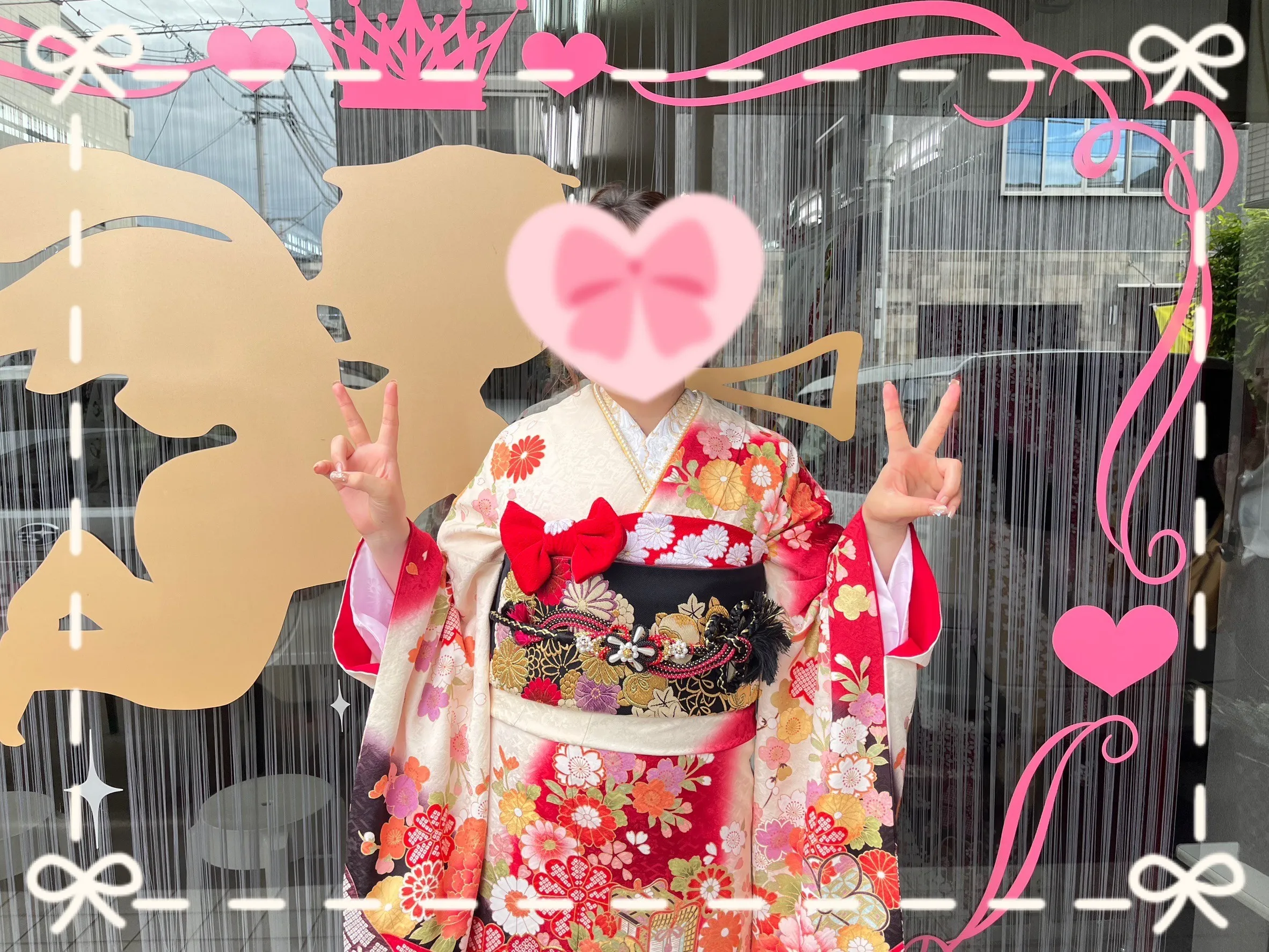 振袖 前撮り撮影会 可愛い おしゃれ 正統派古典 赤/黒/白 御所車柄/牡丹柄 人気 上品 可愛い 伝統的古典 最高級金彩刺繍絞り友禅 IKKO