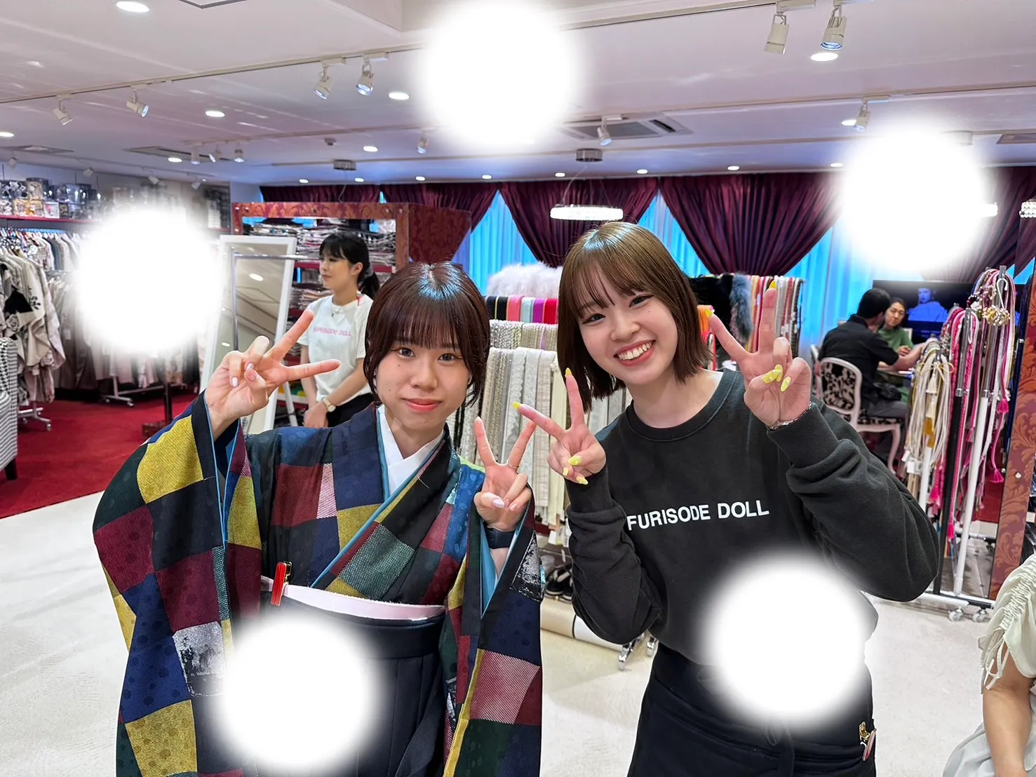 袴レンタル 振袖レンタル くすみ キラキラ かわいい 梅田 大阪 安い イマドキ 古典 くすみカラー 前撮り ヴィンテージ 渋い