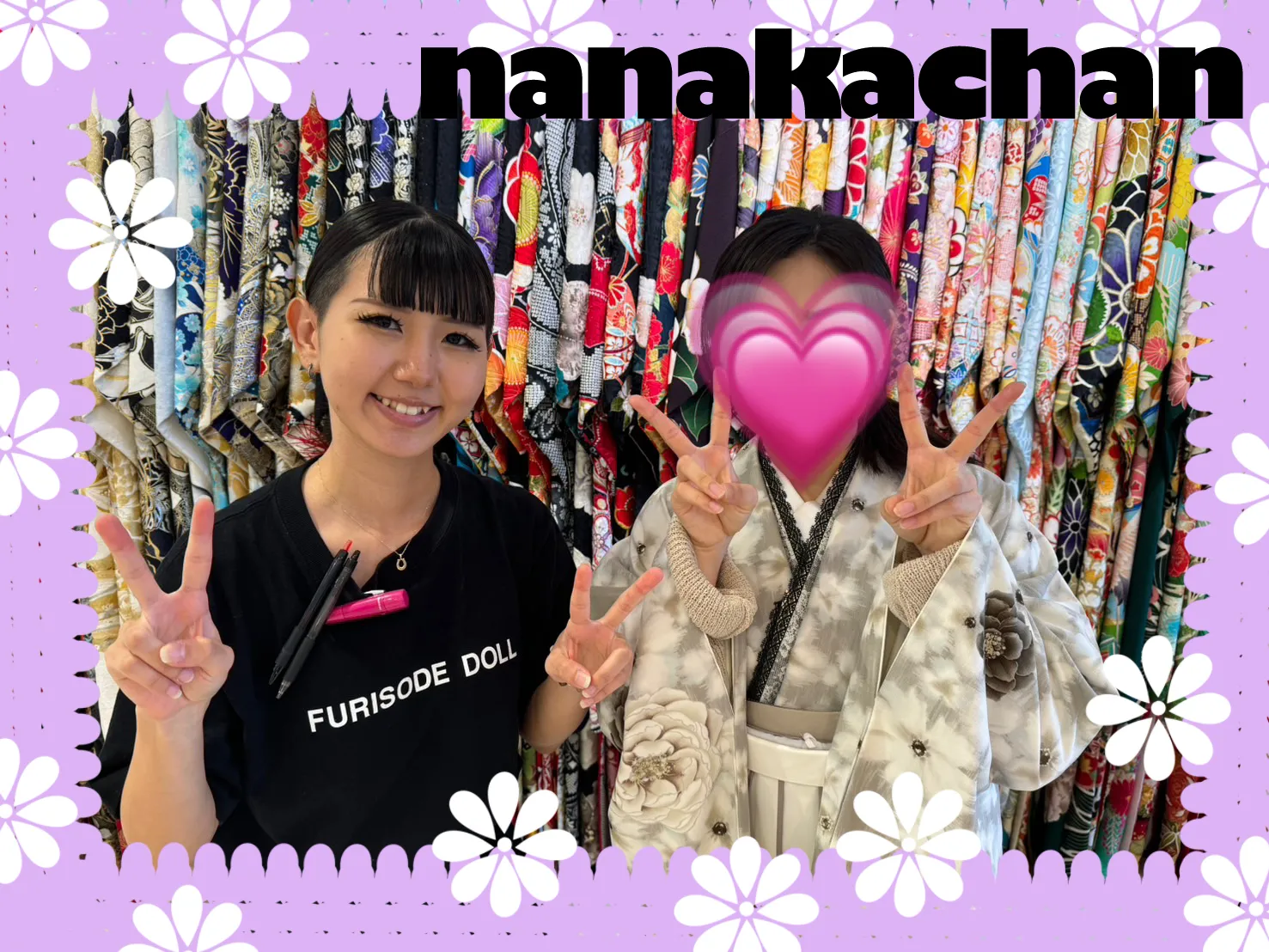 卒業式袴　袴レンタル　TAKAZEN　くすみカラー