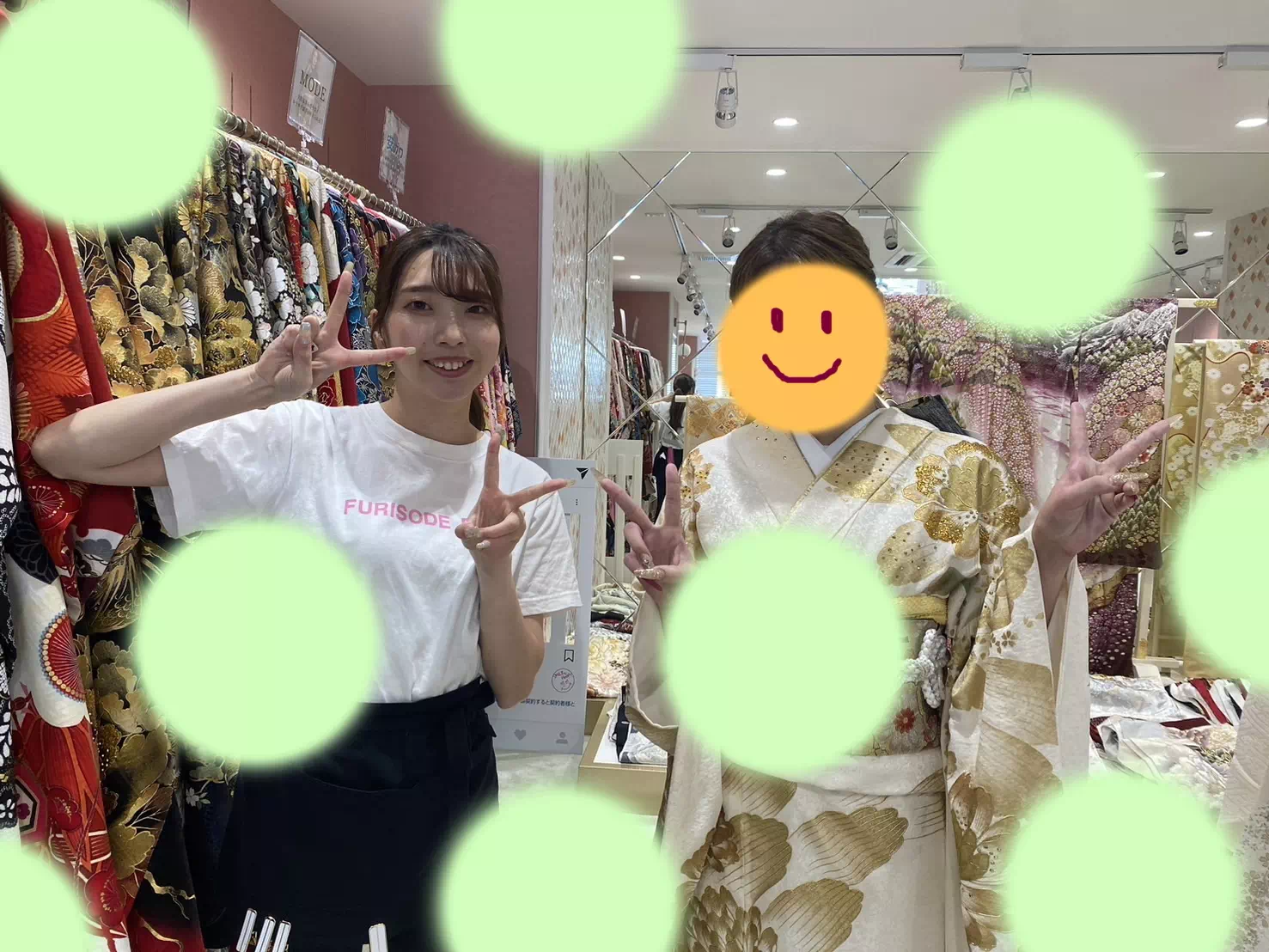【TAKAZEN姫路店】♡17日 大人気プランの2回目レンタルでバースデイでのご利用のMODOの振袖姫ちゃん♡