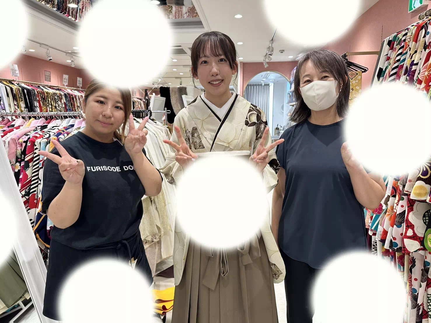 【TAKAZEN姫路店】♡12日 神戸市2025年卒業式の大人っぽいブラウンカラーの袴姫ちゃん♡