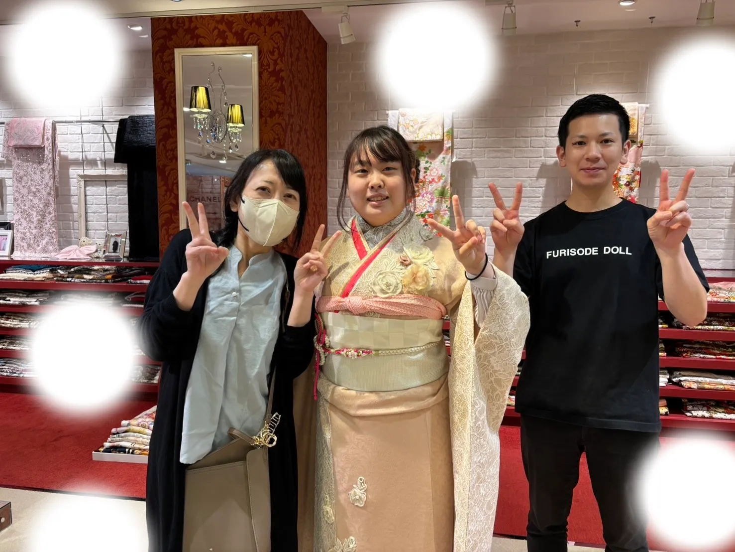 成人式 前撮り 梅田 袴 くすみカラー かわいい イマドキ 淡色 古典 タカゼン 撮影
