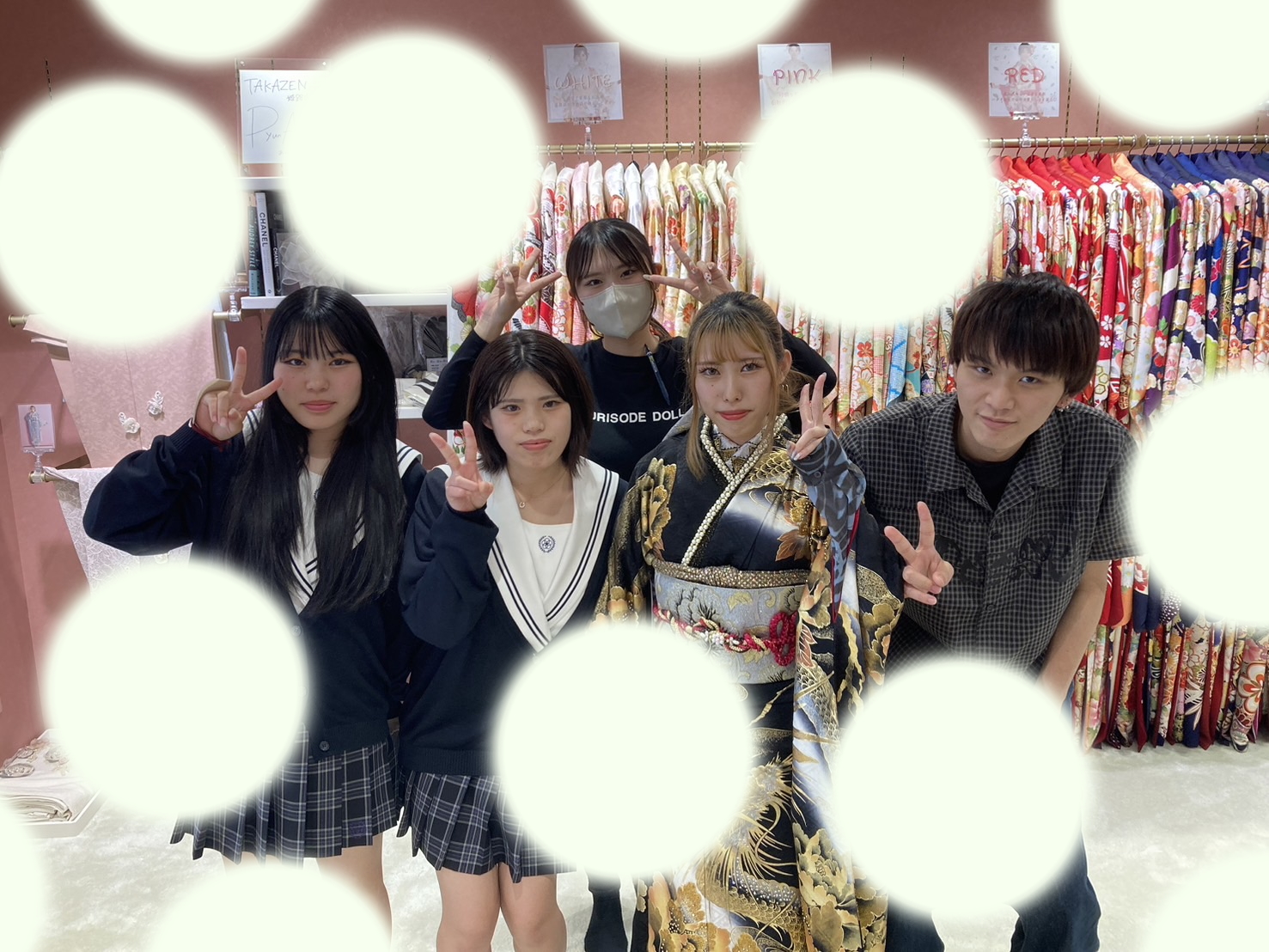 【TAKAZEN姫路店】♡3日 岡山県成人式のド派手でかっこいいTAKAZENオリジナル龍の振袖姫ちゃん♡