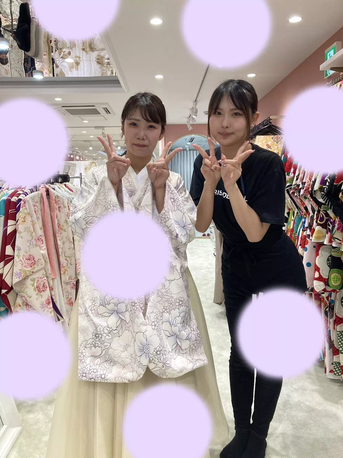 【TAKAZEN姫路店】♡20日 2025年卒業式の新作ドレス袴の姫ちゃん♡