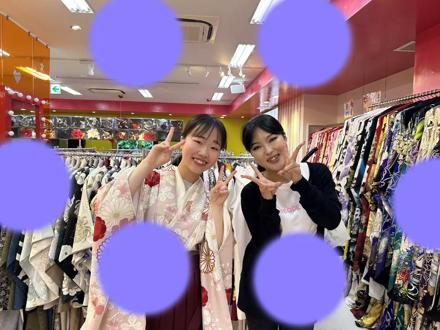 TAKAZEN神戸三宮店　袴レンタル　卒業式　王道　かわいい　被らない　