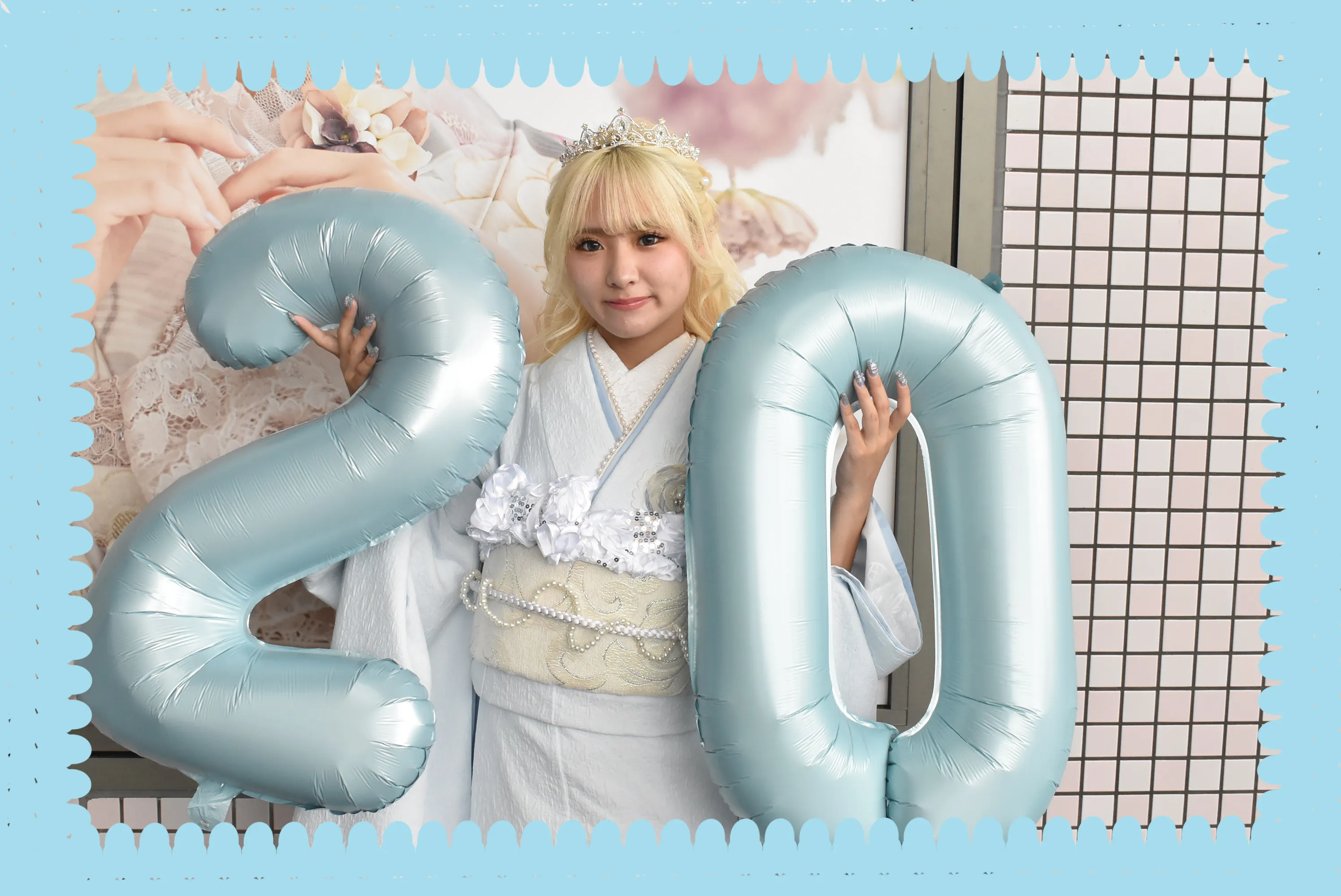 成人式　振袖レンタル　成人式振袖　TAKAZEN　立体花