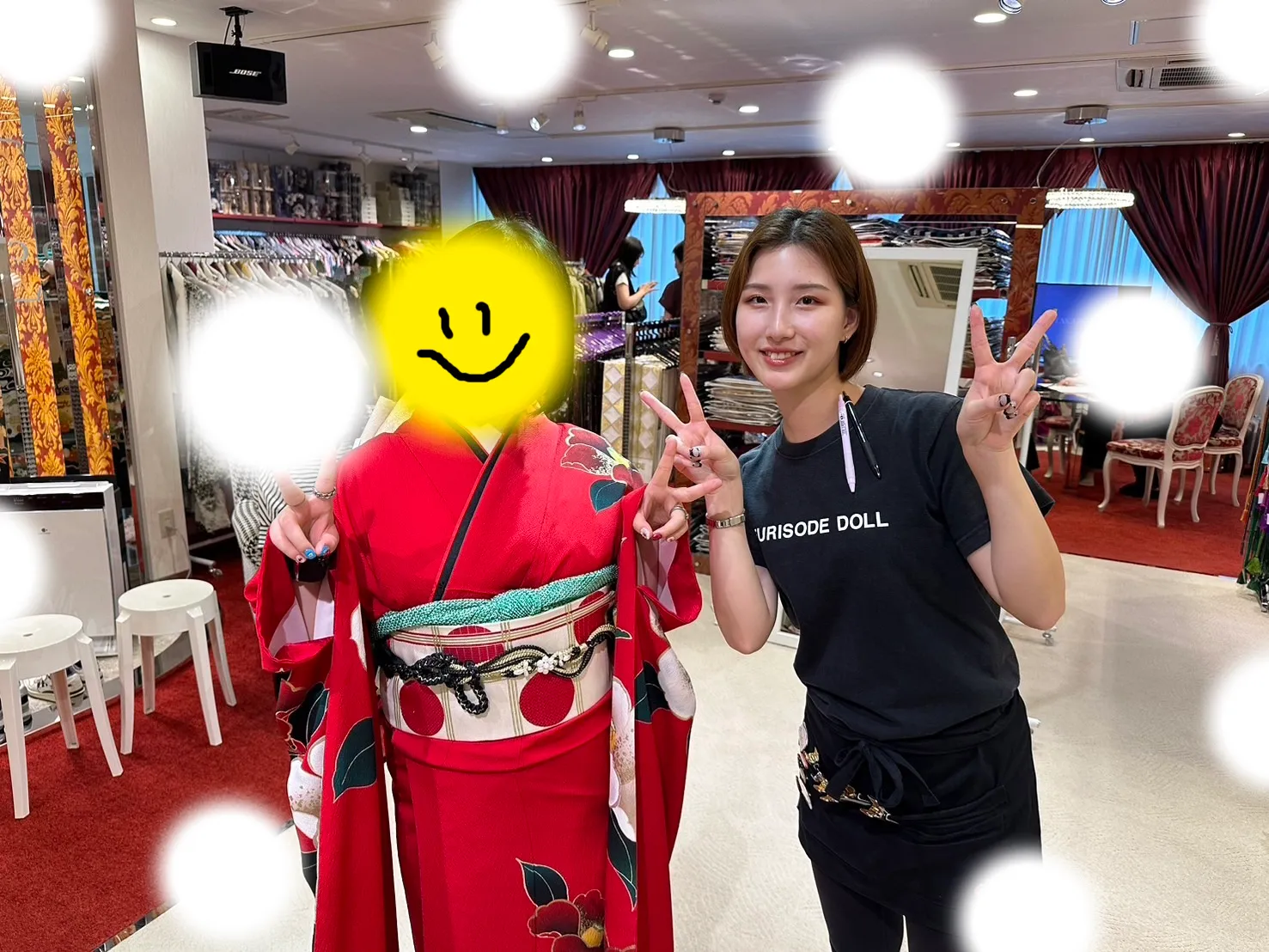 成人式 前撮り 梅田 袴 くすみカラー かわいい イマドキ 淡色 古典 タカゼン 撮影