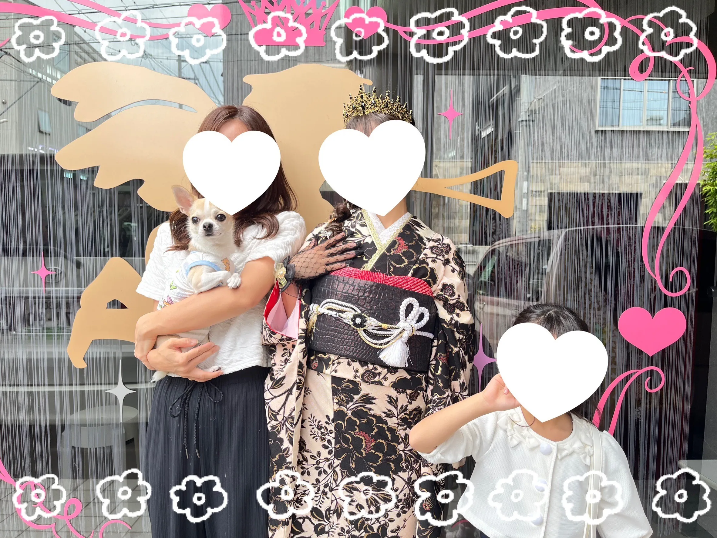 振袖 レンタル 奈良 振袖安い ニューくすみレトロ ベージュ/ブラウン 牡丹柄 大正ロマン アンティーク調 レースインナー/足袋ブーツコーデ 香音ちゃん
