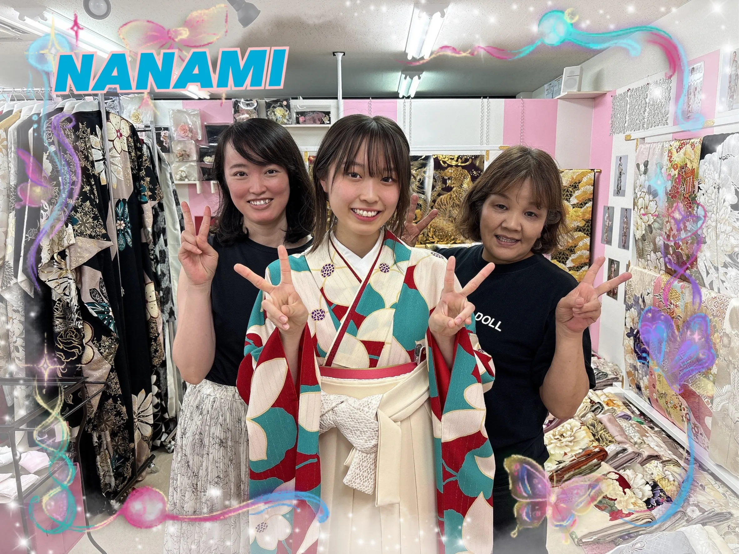 袴 前撮り撮影会 可愛い おしゃれ 奈良 レンタル