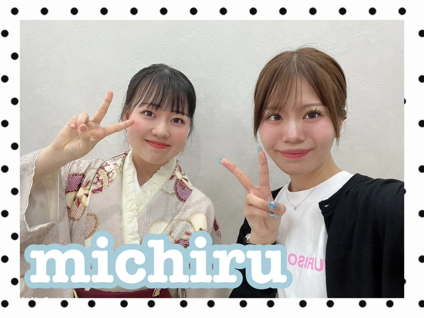 【TAKAZEN橿原店】8日♡2025年卒業の女の子らしい花柄くすみカラーの卒業袴姫ちゃん♡