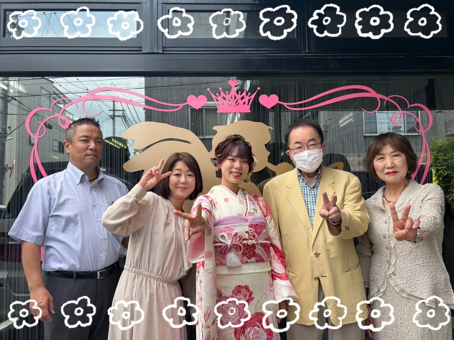 振袖 レンタル 奈良 振袖安い キュートガーリー 淡色/白/ピンク リボン柄/ドット柄 甘め あざとかわいい リボンアレンジ 女の子らしい