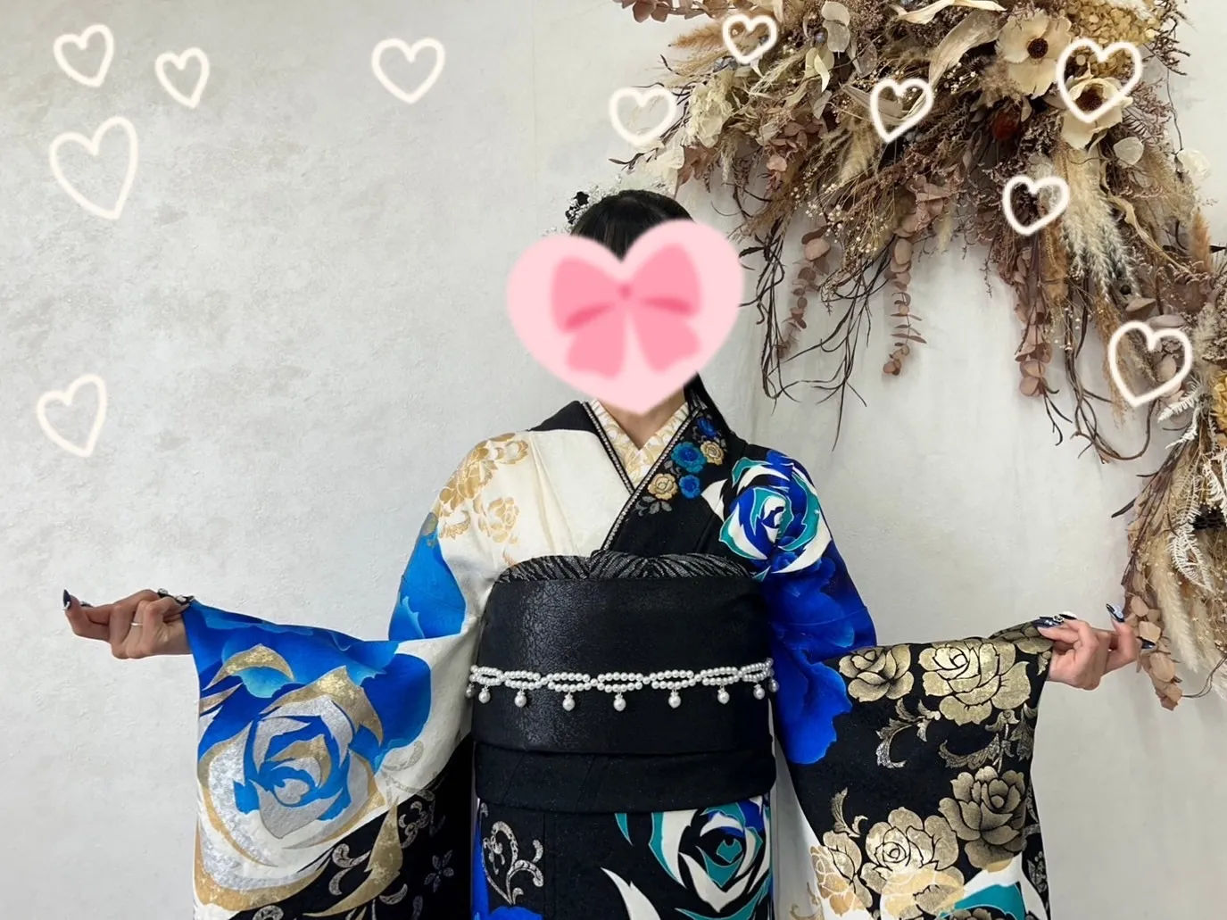 振袖 レンタル 前撮り 撮影会 可愛い おしゃれ かっこいい イマドキ くすみ