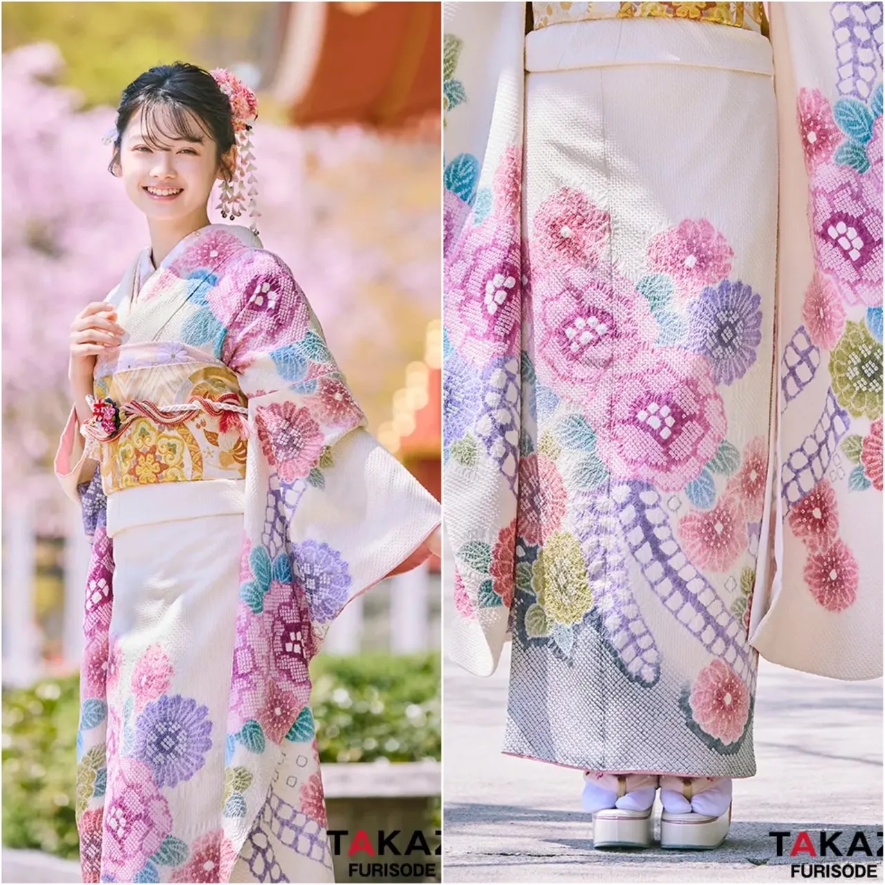 振袖レンタル 奈良 橿原 かわいい おしゃれ 個性派 かわいい かっこいい くすみ イマドキ