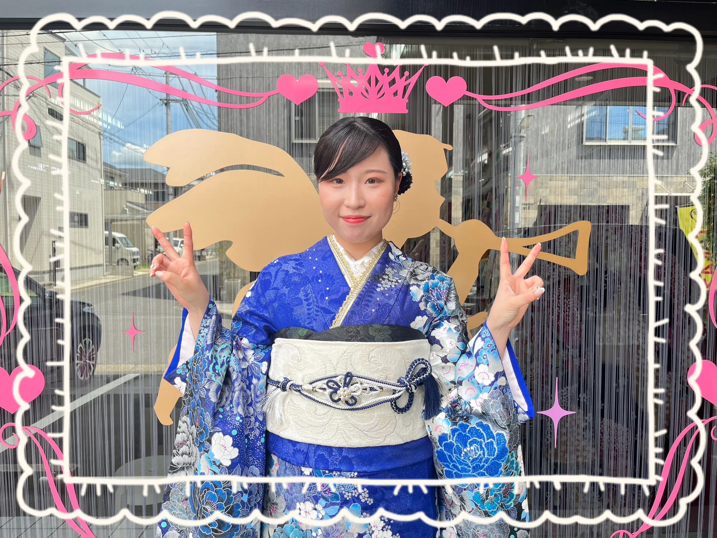 振袖 レンタル 奈良 前撮り撮影会 かわいい 赤 古典