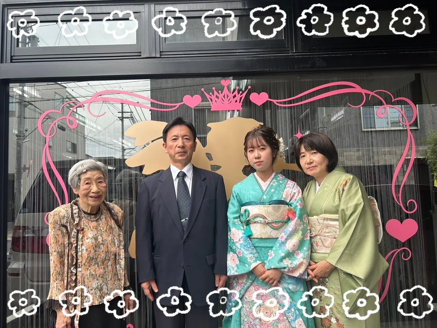 振袖 レンタル 奈良 振袖安い 古典 かわいい 華やか 緑 エメラルドグリーン 綺麗