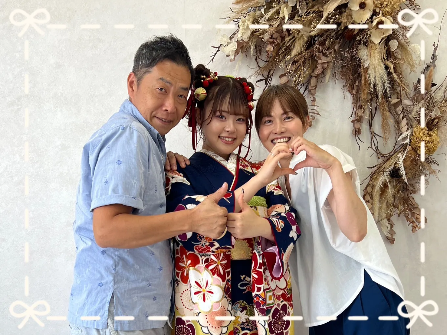 【TAKAZEN橿原店】6日♡2025年成人の姫ちゃんたちのおしゃれスタジオ前撮り撮影会♡