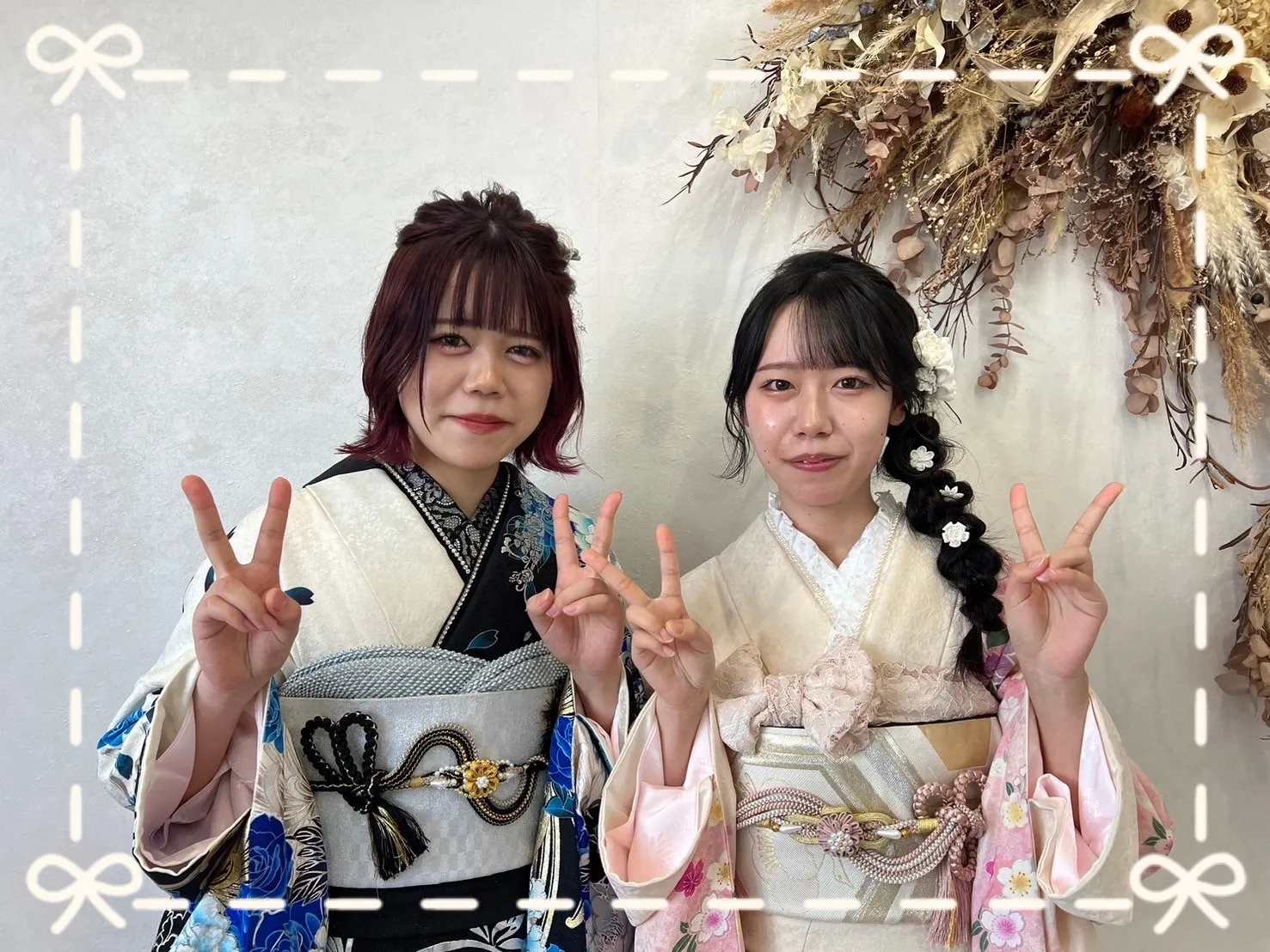 【TAKAZEN橿原店】7日♡2025年成人の姫ちゃんたちのおしゃれスタジオ前撮り撮影会♡