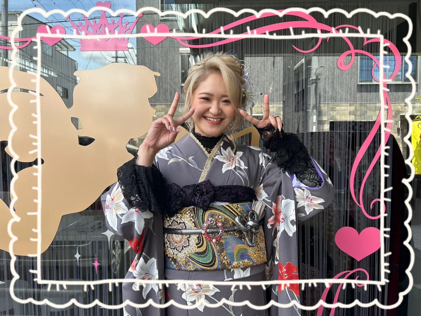 振袖レンタル 奈良 成人式 振袖 前撮り撮影会 かわいい おしゃれ ヘアスタイル