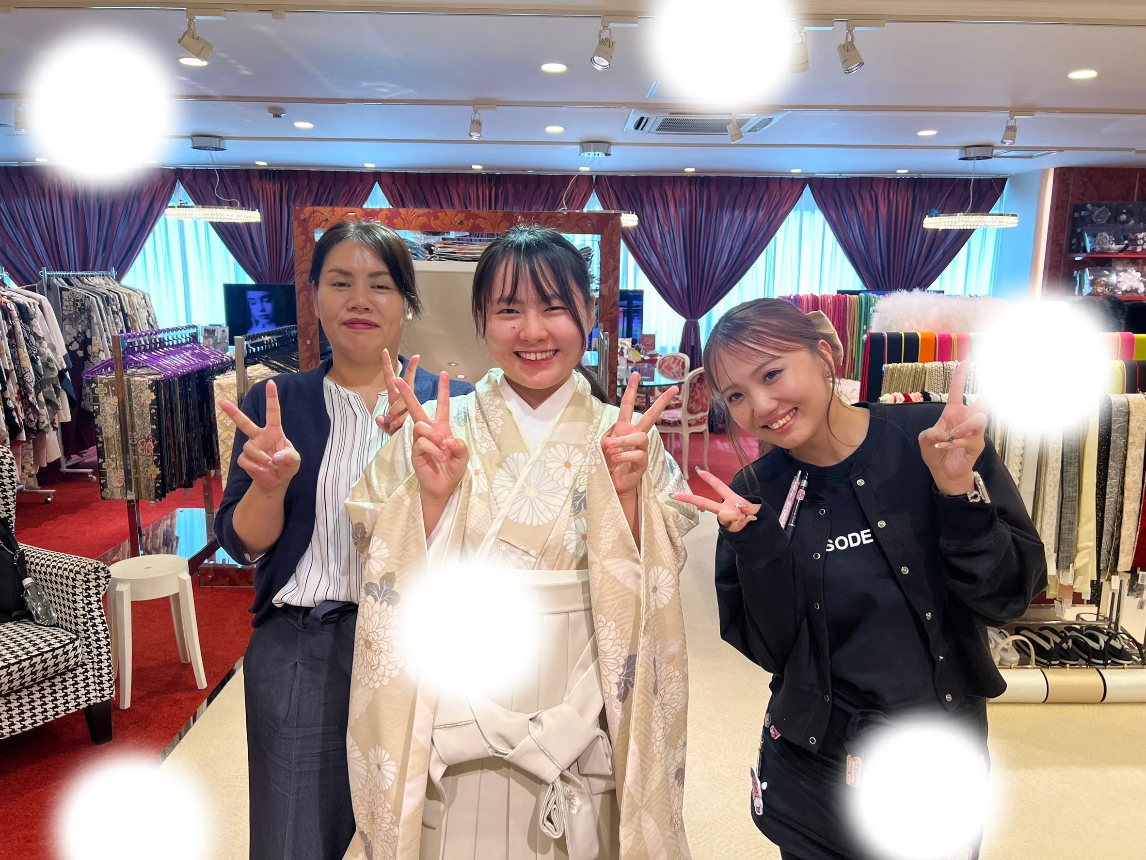 成人式　振袖　梅田　袴レンタル　卒業式　くすみ