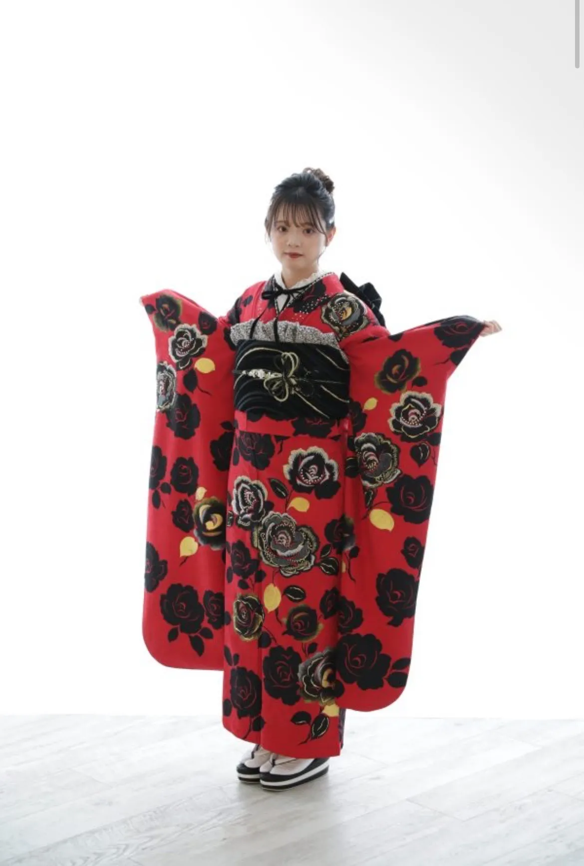成人式 前撮り 梅田 袴 くすみカラー かわいい イマドキ 淡色 古典 タカゼン 撮影