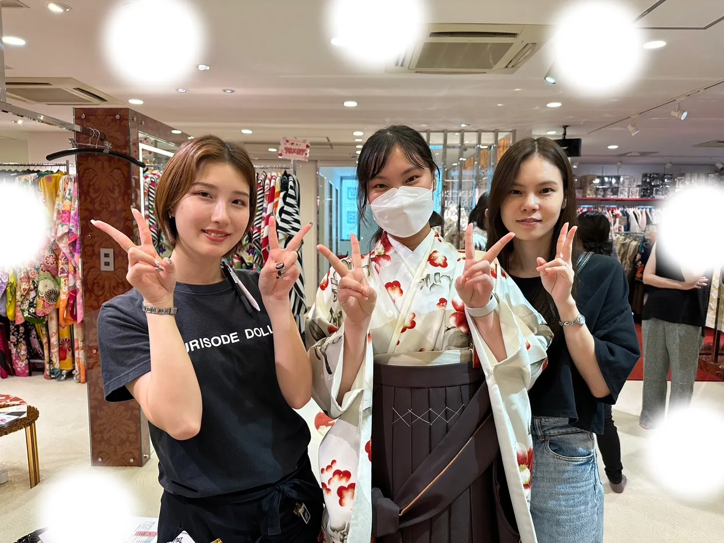 成人式 前撮り 梅田 袴レンタル 安い かわいい 新作 くすみカラー