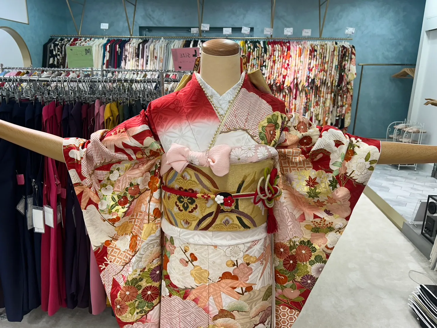 振袖レンタル　成人式　なんば　心斎橋　天王寺