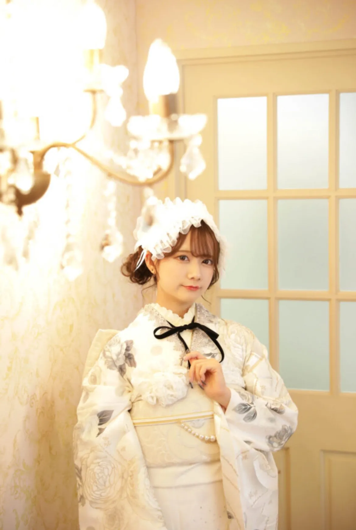 成人式 前撮り 梅田 袴 くすみカラー かわいい イマドキ 淡色 古典 タカゼン 撮影
