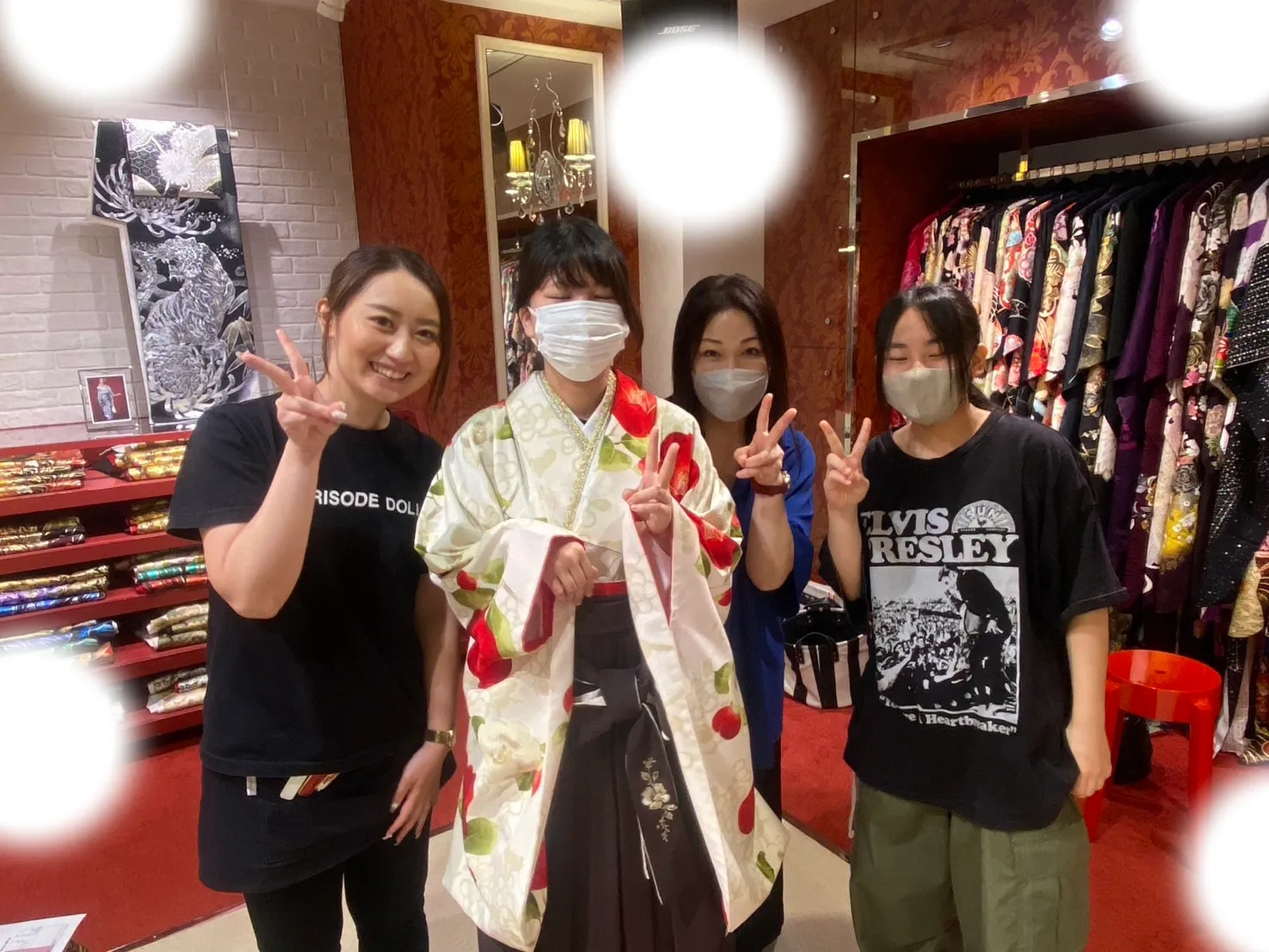 成人式 袴 レトロ 梅田