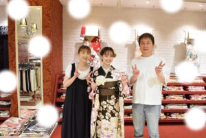 成人式　前撮り　梅田
