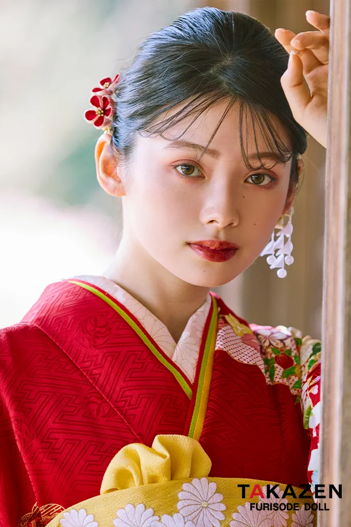 南琴奈　古典柄振袖　高級