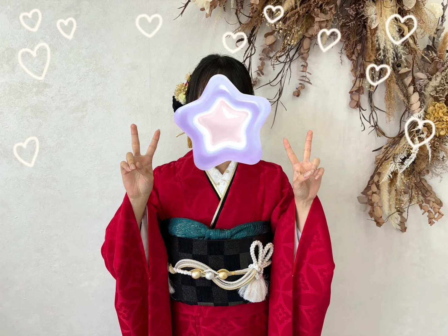 振袖 レンタル 前撮り 撮影会 可愛い おしゃれ かっこいい イマドキ くすみ