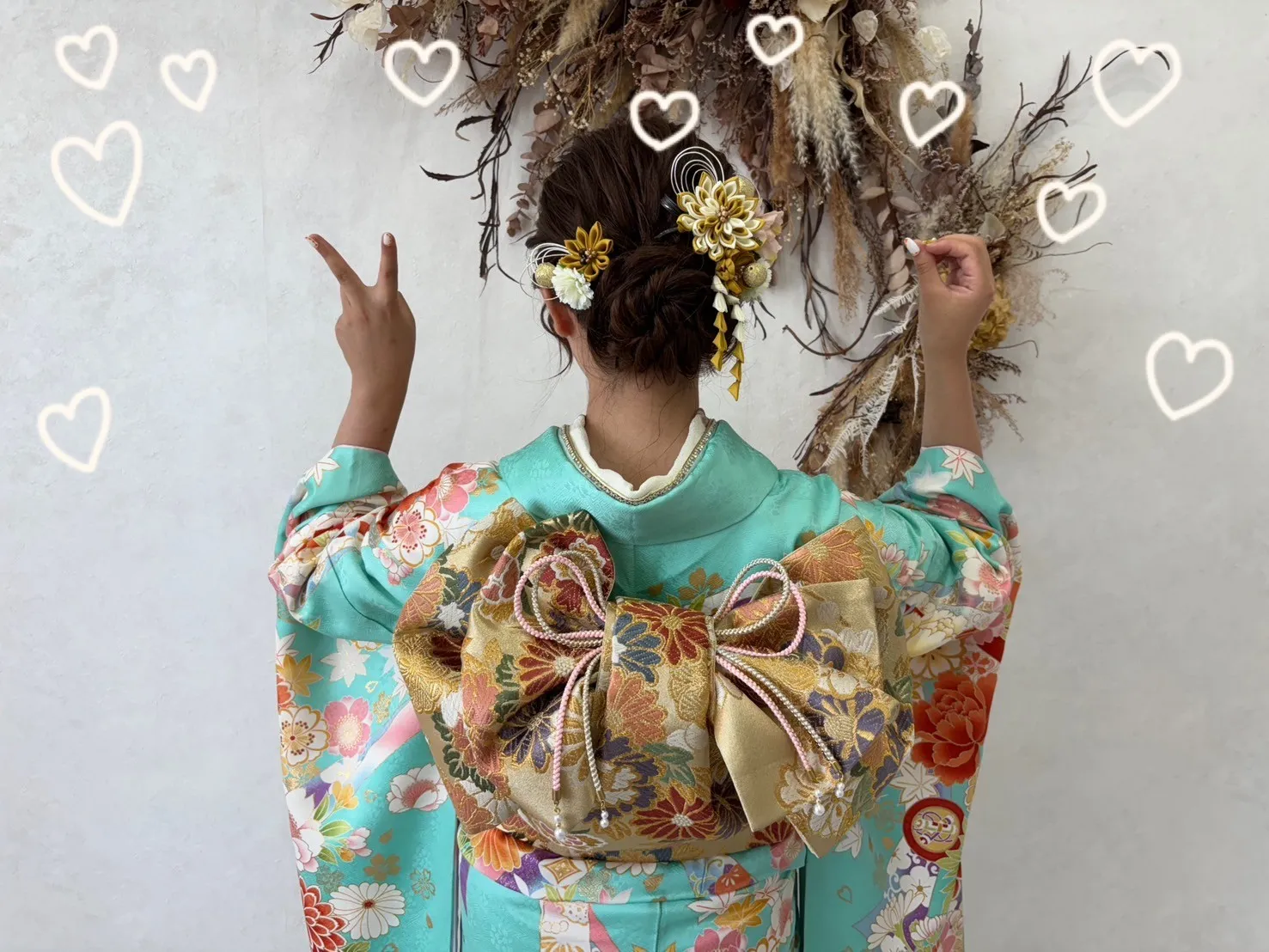 振袖 レンタル 前撮り 撮影会 可愛い おしゃれ かっこいい イマドキ くすみ