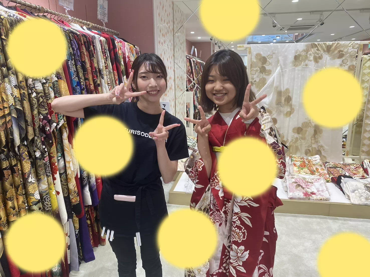 【TAKAZEN姫路店】♡22日 姫路市で大人気!成人式らしい赤色古典柄の大人っぽいお振袖の姫ちゃん♡