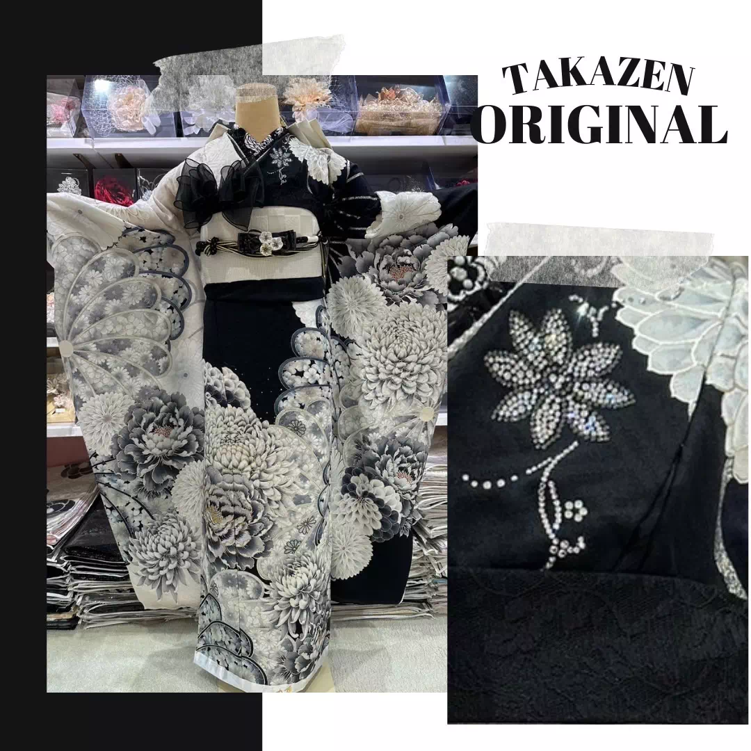 【TAKAZEN姫路店】TAKAZENオリジナル配色!九重×中村里砂の最新作お振袖のご紹介♡