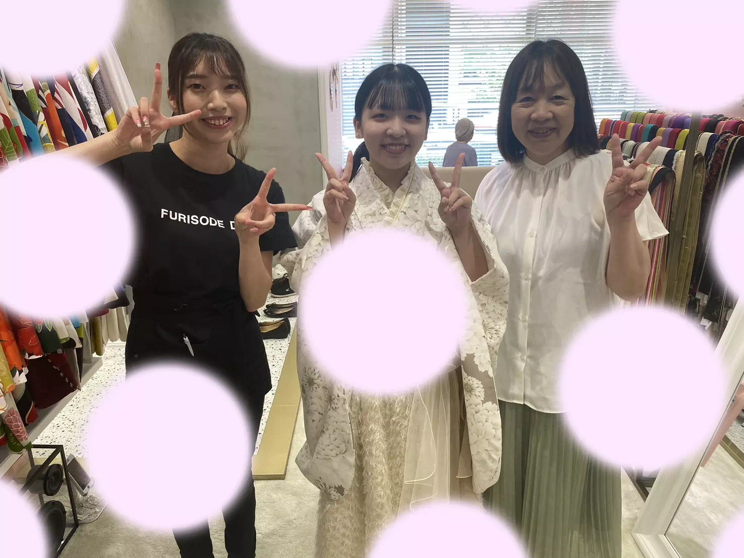 【TAKAZEN姫路店】♡24日 2025年卒業式のくすみカラーでお洒落すぎる袴姫ちゃん♡