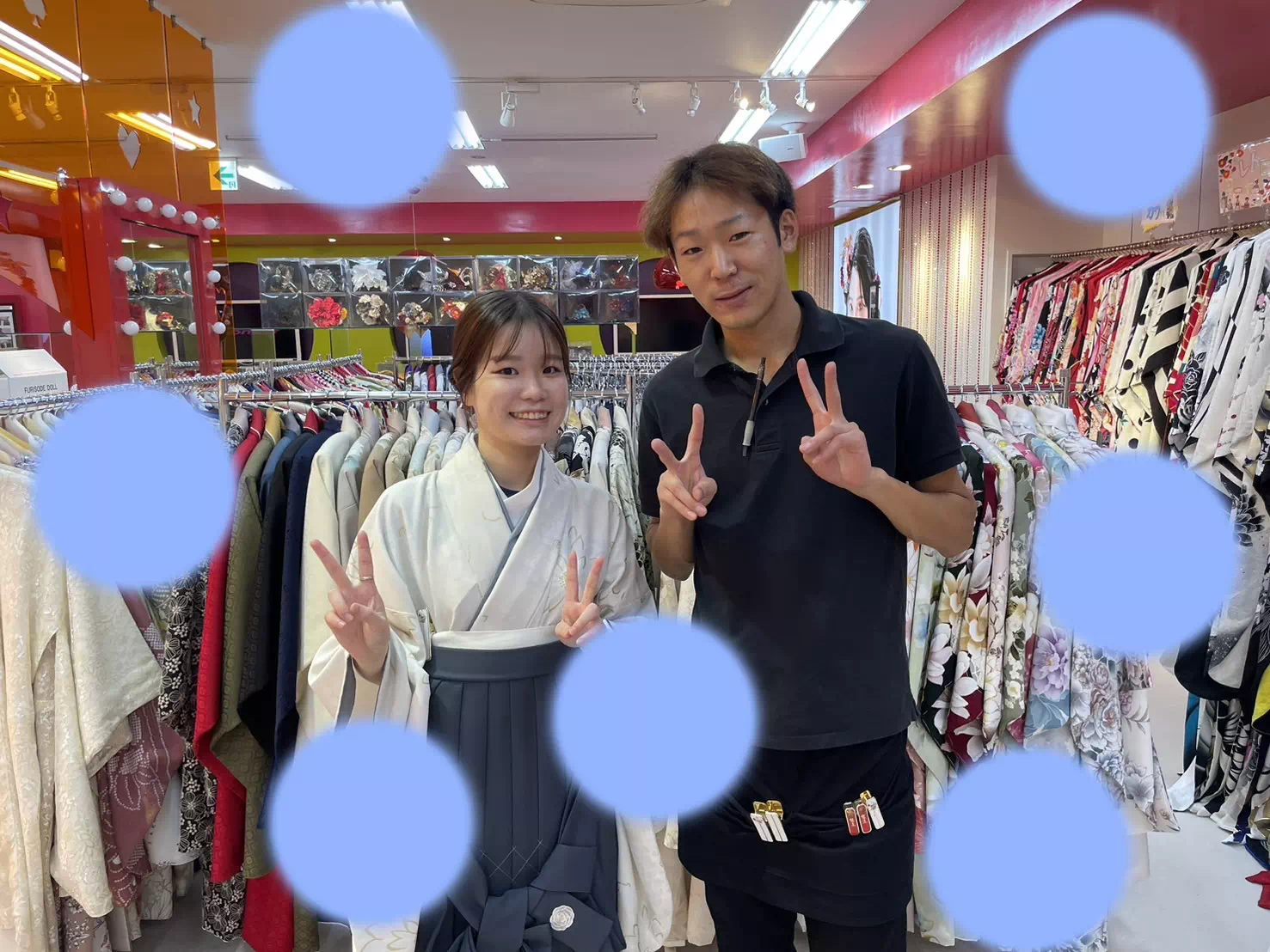 TAKAZEN神戸店 前撮り撮影会 イマドキ カワイイ コディネート 振袖 レンタル 袴