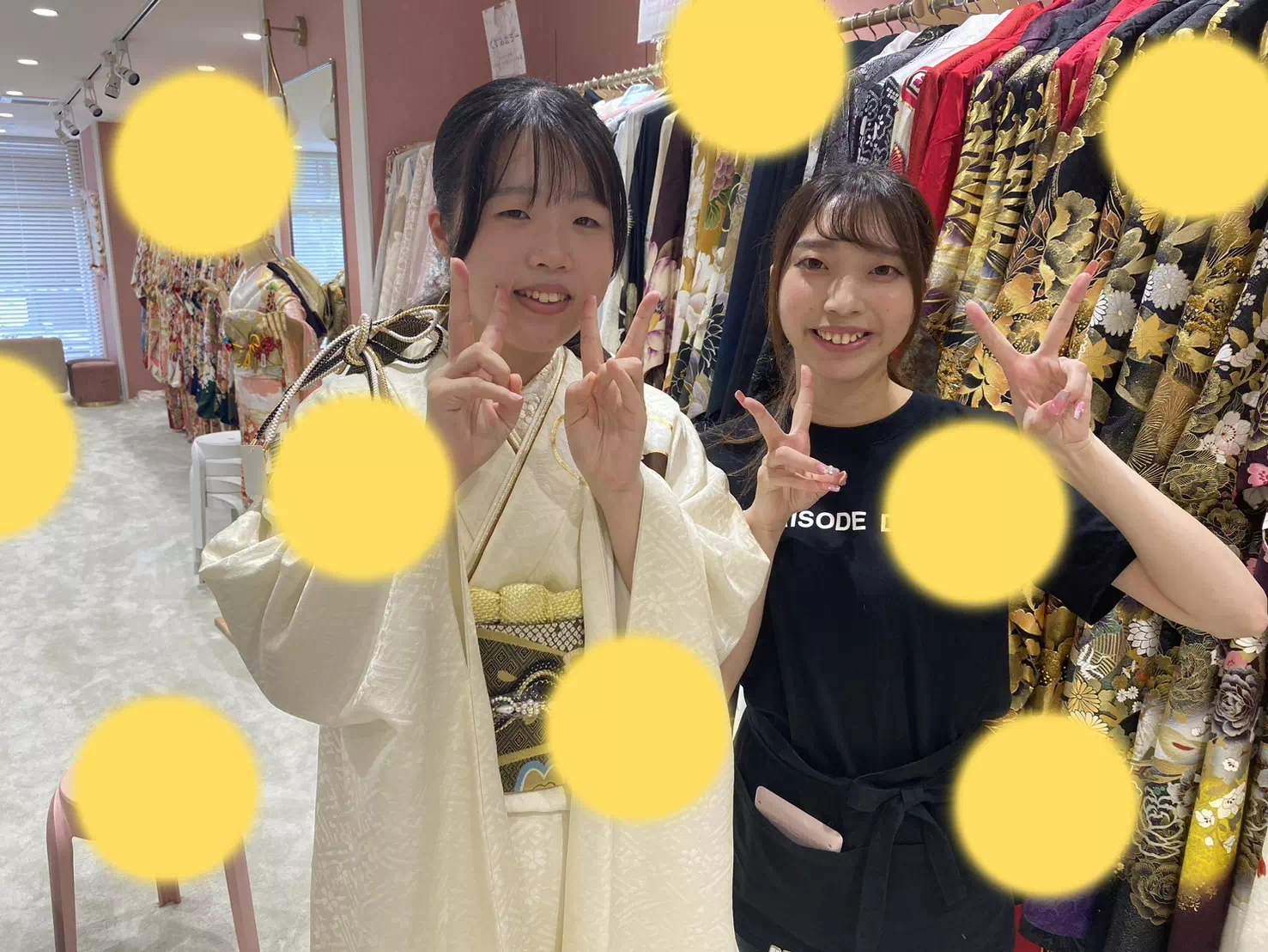 【TAKAZEN姫路店】♡29日 2025年姫路市成人式!九重×中村里砂のシンプルだけどおしゃれで可愛いお振袖の姫ちゃん♡
