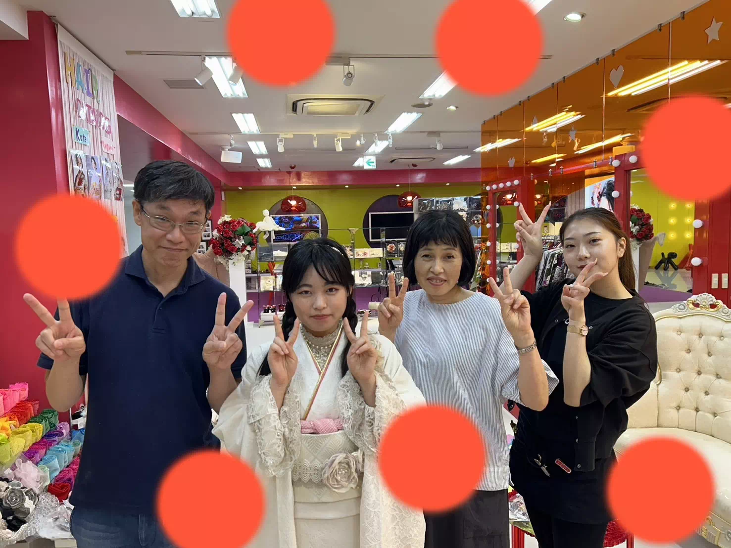 TAKAZEN神戸店 前撮り撮影会 イマドキ カワイイ コディネート 振袖 レンタル 袴