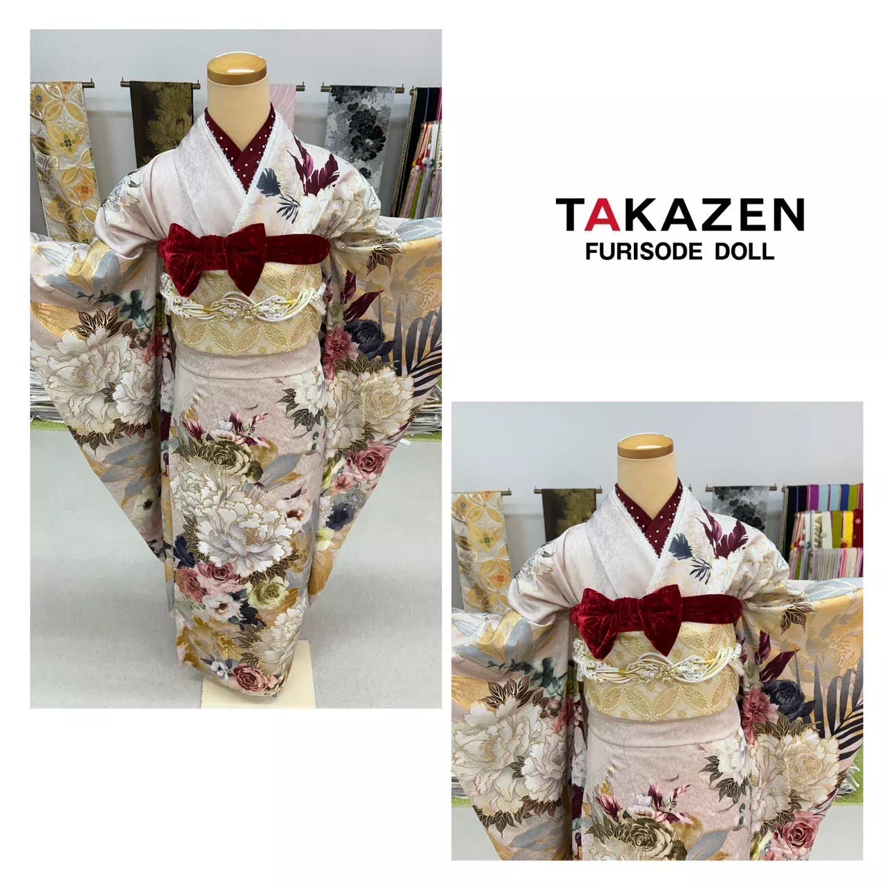 TAKAZEN神戸店 前撮り撮影会 イマドキ カワイイ コディネート 振袖 レンタル 袴