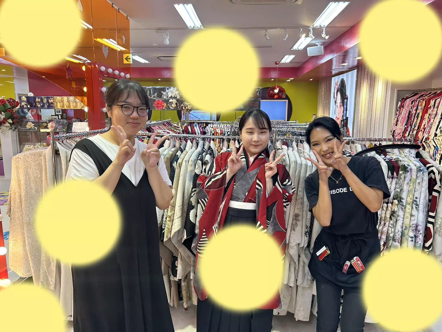 TAKAZEN神戸店 卒業式 袴 レンタル 前撮り撮影会 イマドキ カワイイ コディネート オシャレ