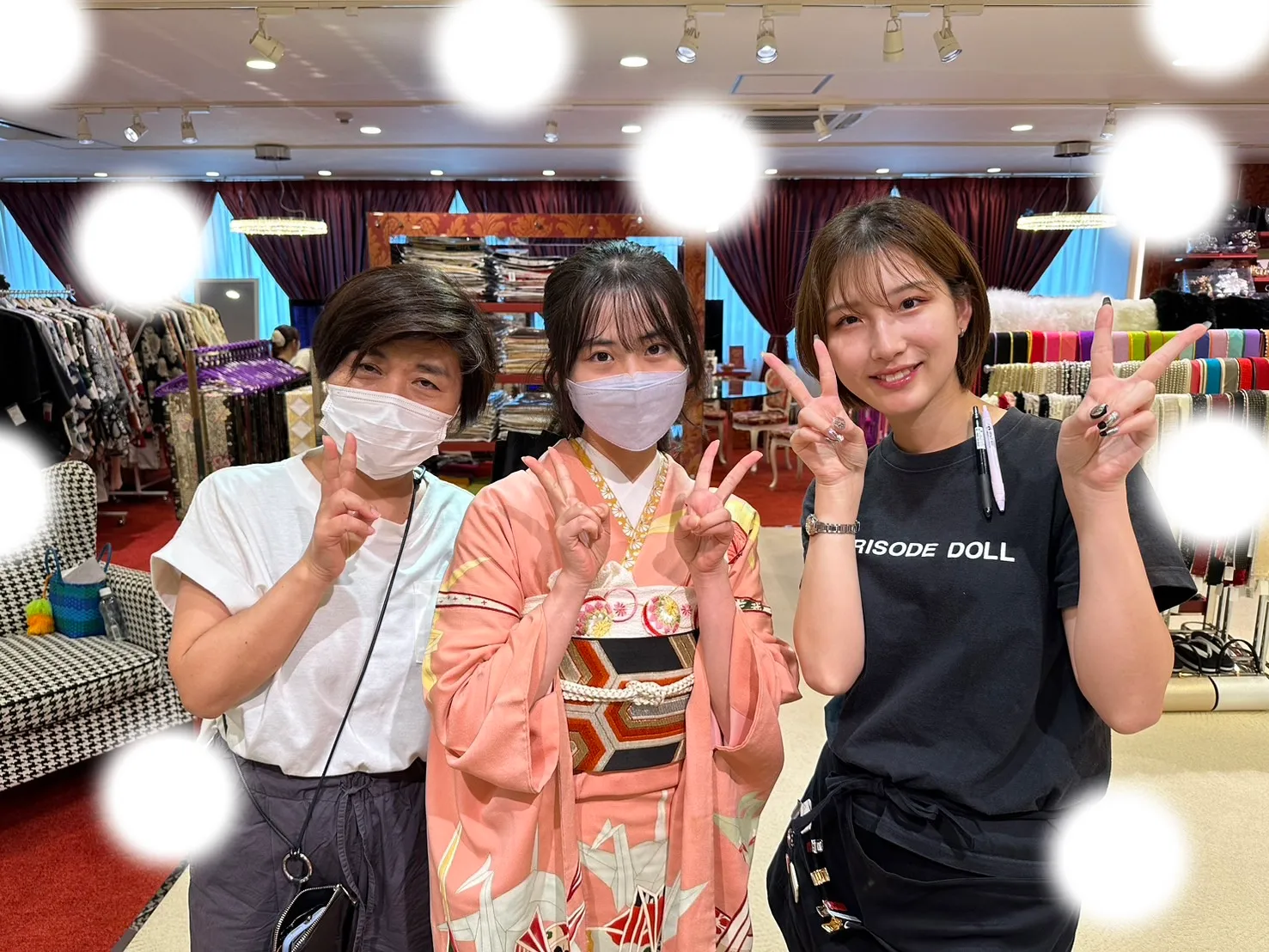 成人式 前撮り 梅田 袴 くすみカラー かわいい イマドキ 淡色 古典 タカゼン 撮影