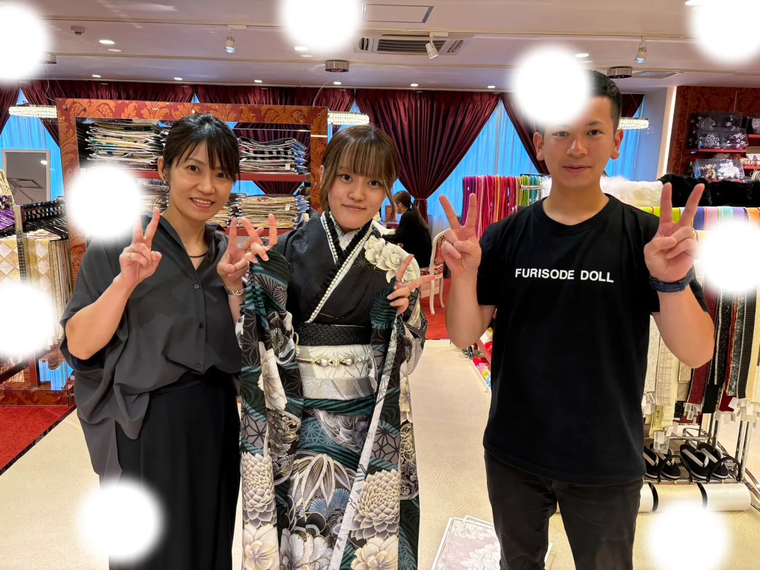 成人式 前撮り 梅田 袴 くすみカラー かわいい イマドキ 淡色 古典 タカゼン 撮影
