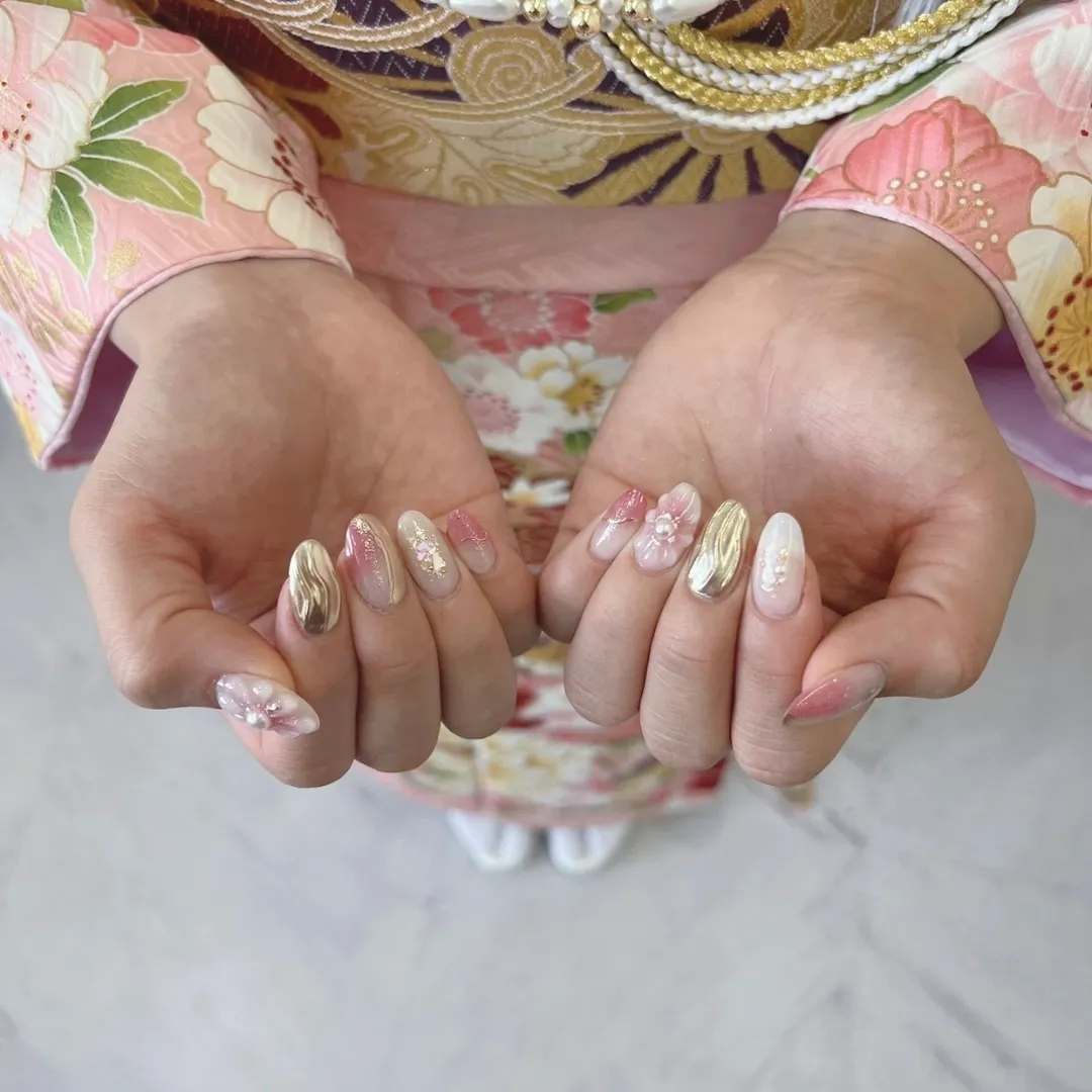 振袖 レンタル 可愛い おしゃれ かっこいい イマドキ くすみ 写真 妹割