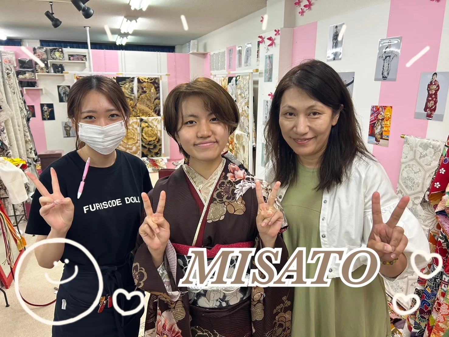 振袖 奈良 レンタル 振袖安い かわいい 綺麗 茶色 ブラウン イマドキ かっこいい 被らない