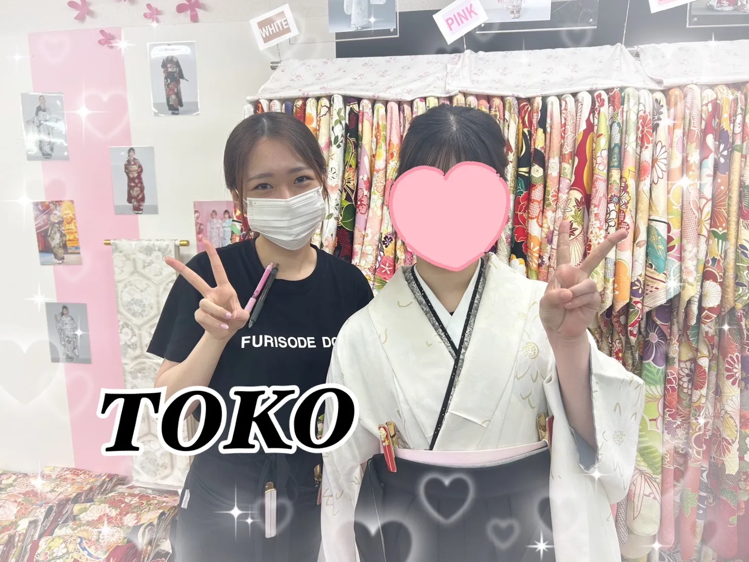 袴 奈良 レンタル JAPANSTYLE×中村里砂ブランド袴 くすみカラーガーリー 白/グレー/淡い色 菊柄/総柄 人気 トレンド