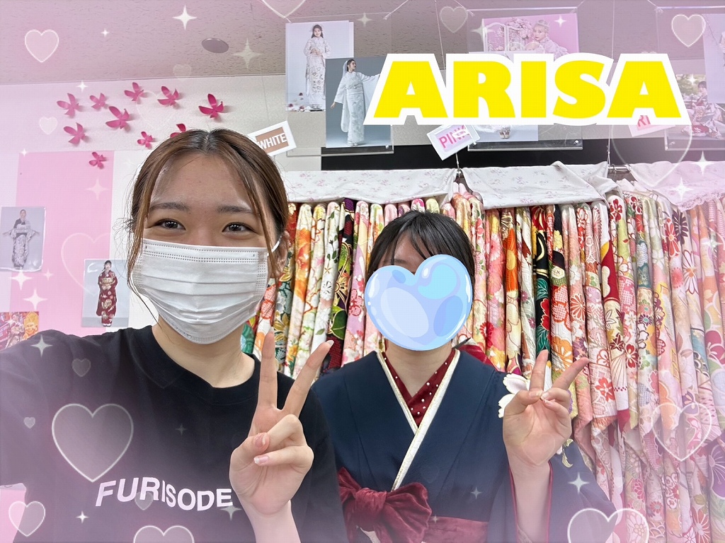 振袖 レンタル 奈良 振袖安い くすみカラーレトロ 紺色/ネイビー 柄少なめ アンティーク調 大正ロマン 個性的 ガーリー かわいい 南琴奈