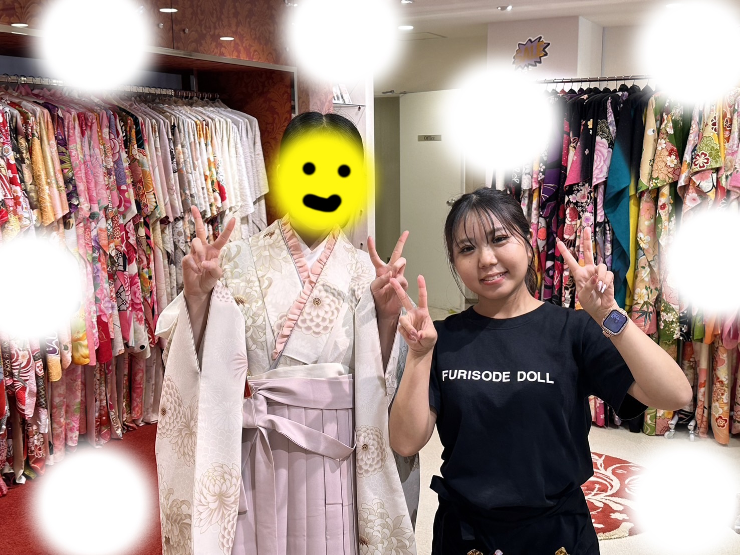 袴レンタル 振袖レンタル くすみ キラキラ かわいい 梅田 大阪 安い イマドキ 古典 くすみカラー 前撮り ヴィンテージ 渋い