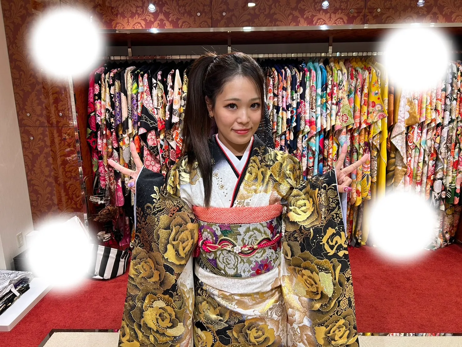 成人式　前撮り　梅田　袴　くすみカラー　かわいい　イマドキ　淡色　古典　タカゼン　撮影